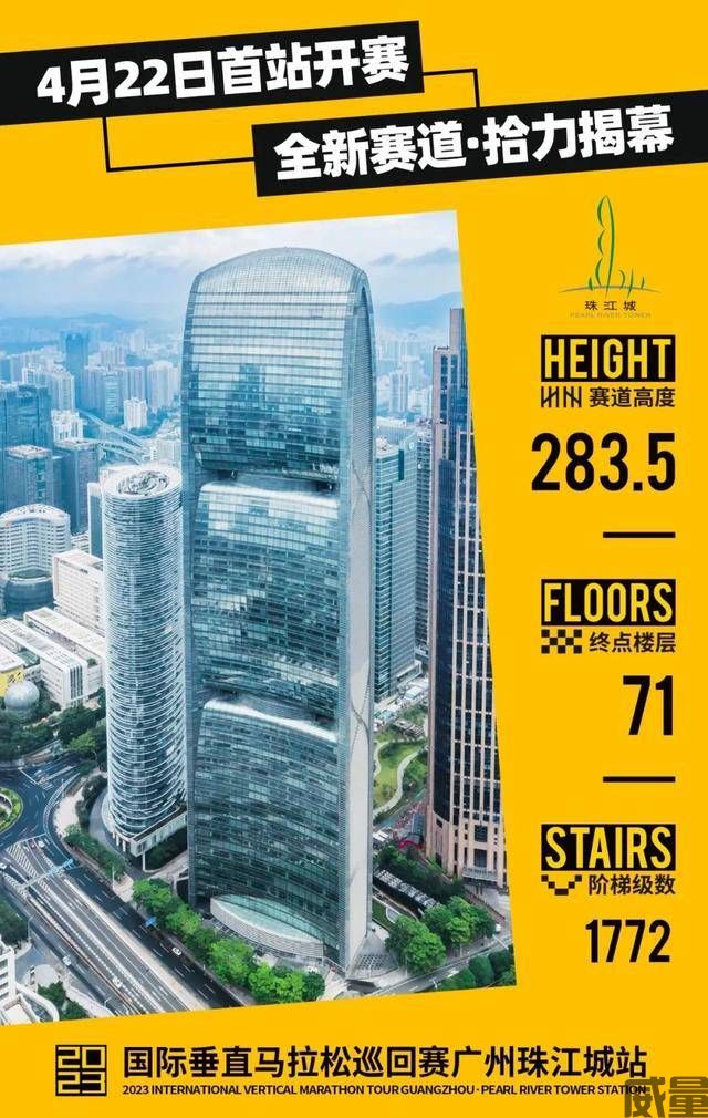 2023国际垂直马拉松巡回赛广州珠江城站成功完赛(图3)