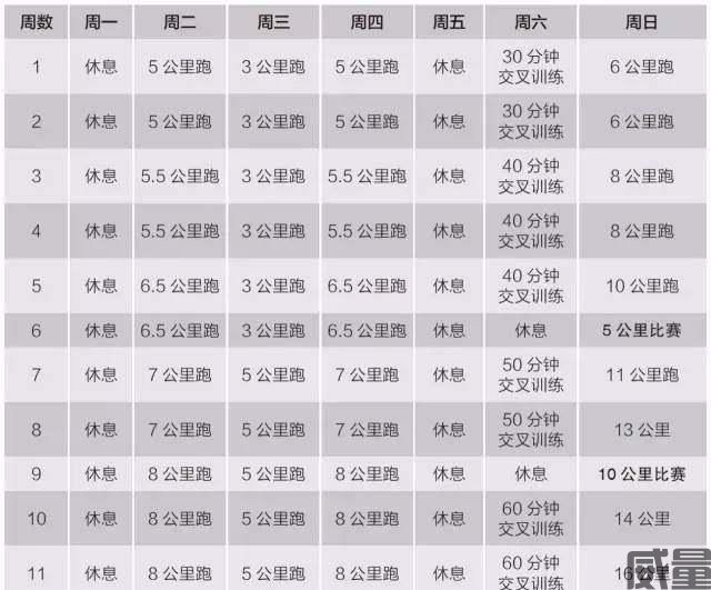 如何训练长跑耐力和速度，最新的长跑训练计划？(图5)