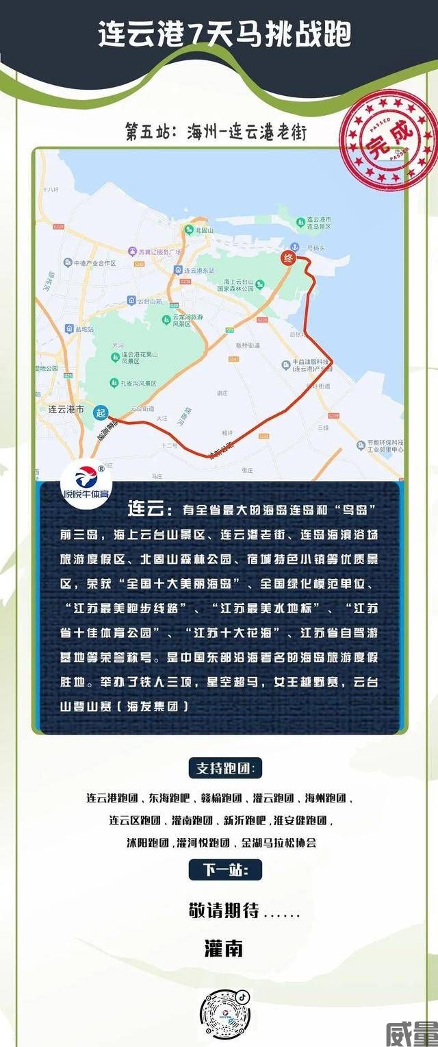 【马拉松】9.30~10.6开跑，挑战极限，2023连云港第二届七连极限马拉松正在报名中！(图12)
