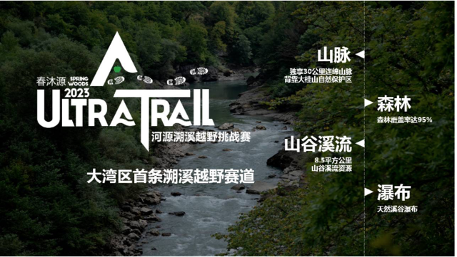 报名截止9月10日|2023春沐源-河源溯溪越野挑战赛9月17日在广东河源市春沐源小镇鸣笛开跑(图3)