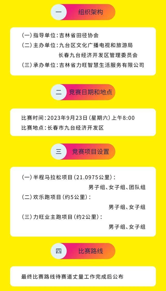 报名截止9月13日|2023长春九台卡伦湖半程马拉松9月23日在吉林省长春市九台经济开发区鸣枪开跑(图4)