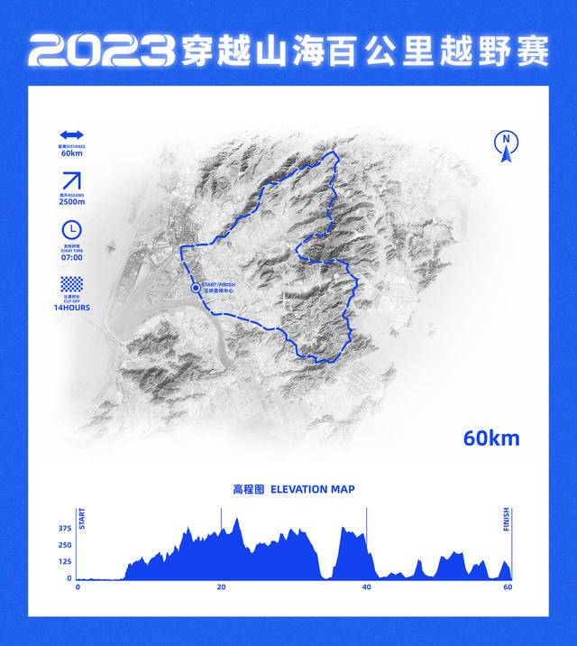 报名截止11月15日|2023穿越山海百公里越野赛12月9日在浙江省台州玉环市奥体中心开赛(图4)