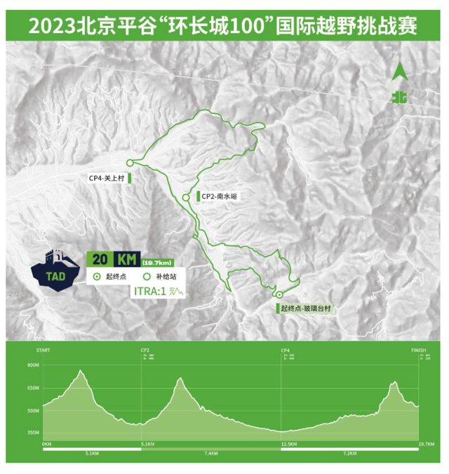 报名截止10月8日|2023北京平谷"环长城100"国际越野挑战赛10月22日鸣枪开跑(图6)
