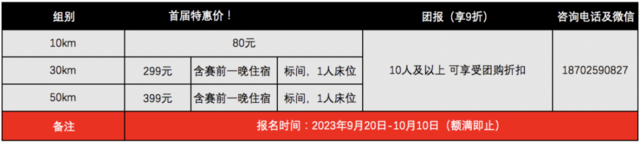 免住宿|2023资溪越野挑战赛10月22日在江西抚州资溪县鸣枪开跑(图7)