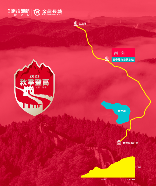 10月21日开跑|2023第三届金龙长城金秋登高赛正在报名中,额满即止(图3)