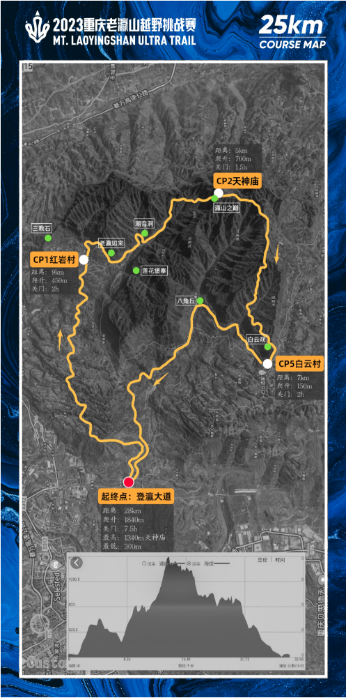 2023重庆老瀛山越野挑战赛11月5日鸣枪开跑-预报名截止10月26日(图5)
