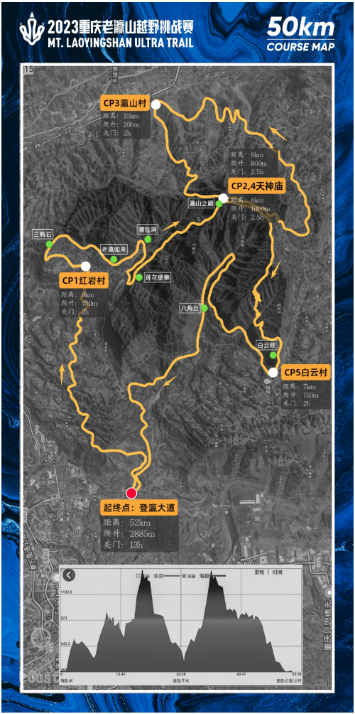 2023重庆老瀛山越野挑战赛11月5日鸣枪开跑-预报名截止10月26日(图4)