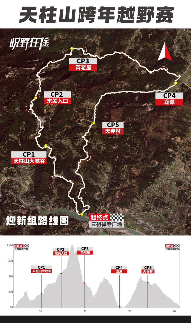 截止报名8月13日|新年元旦开跑-2024天柱山跨年越野双日赛12月31日开跑(图5)