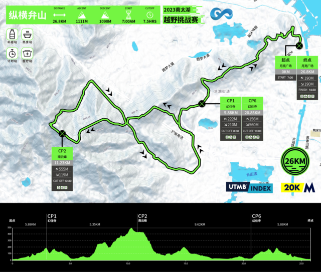 截止报名11月20日|2023南太湖越野挑战赛11月26日在浙江省湖州市南太湖新区月亮广场开跑(图5)
