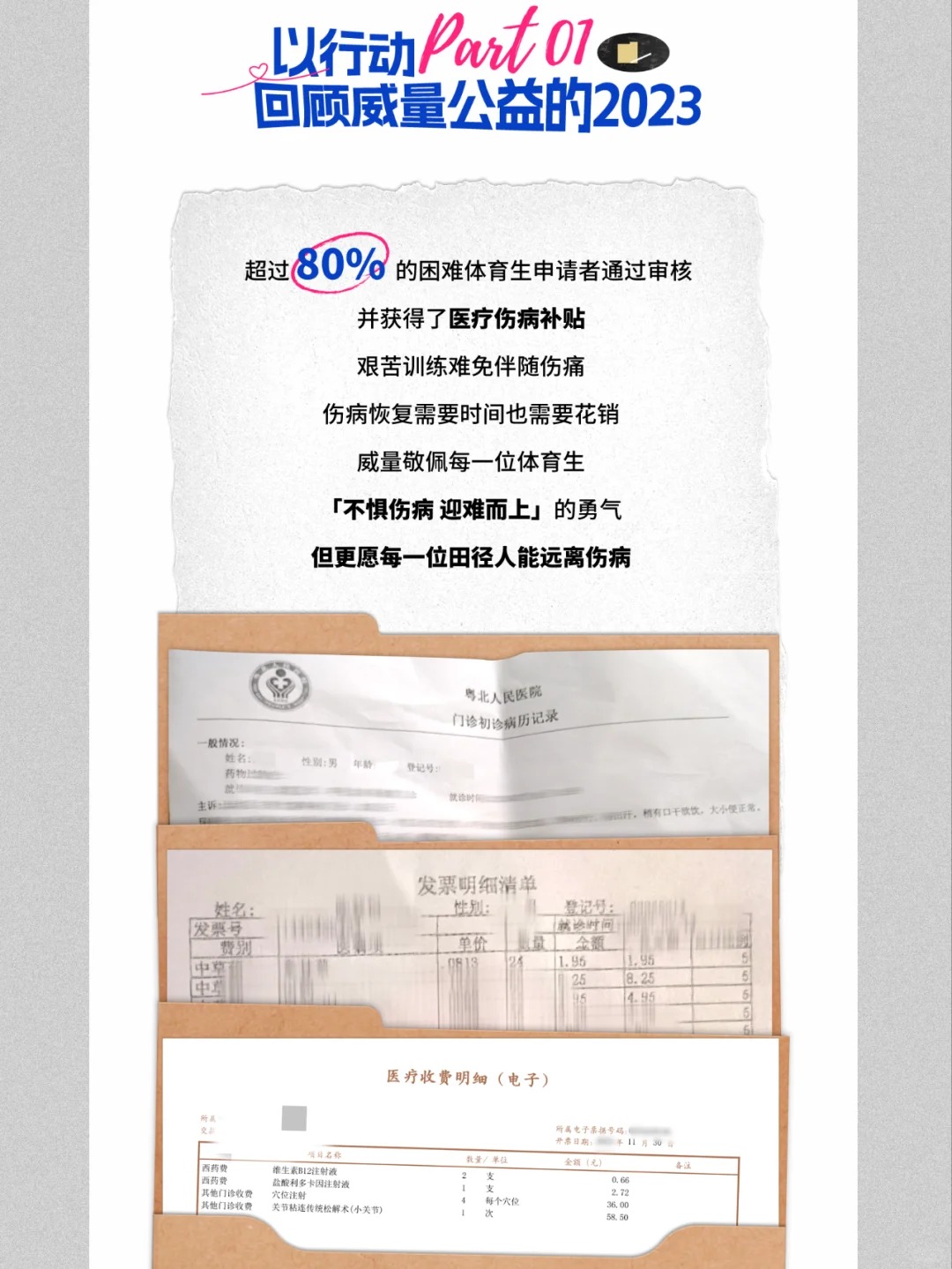 威量公益 | “威”光成炬，筑梦田径(图2)