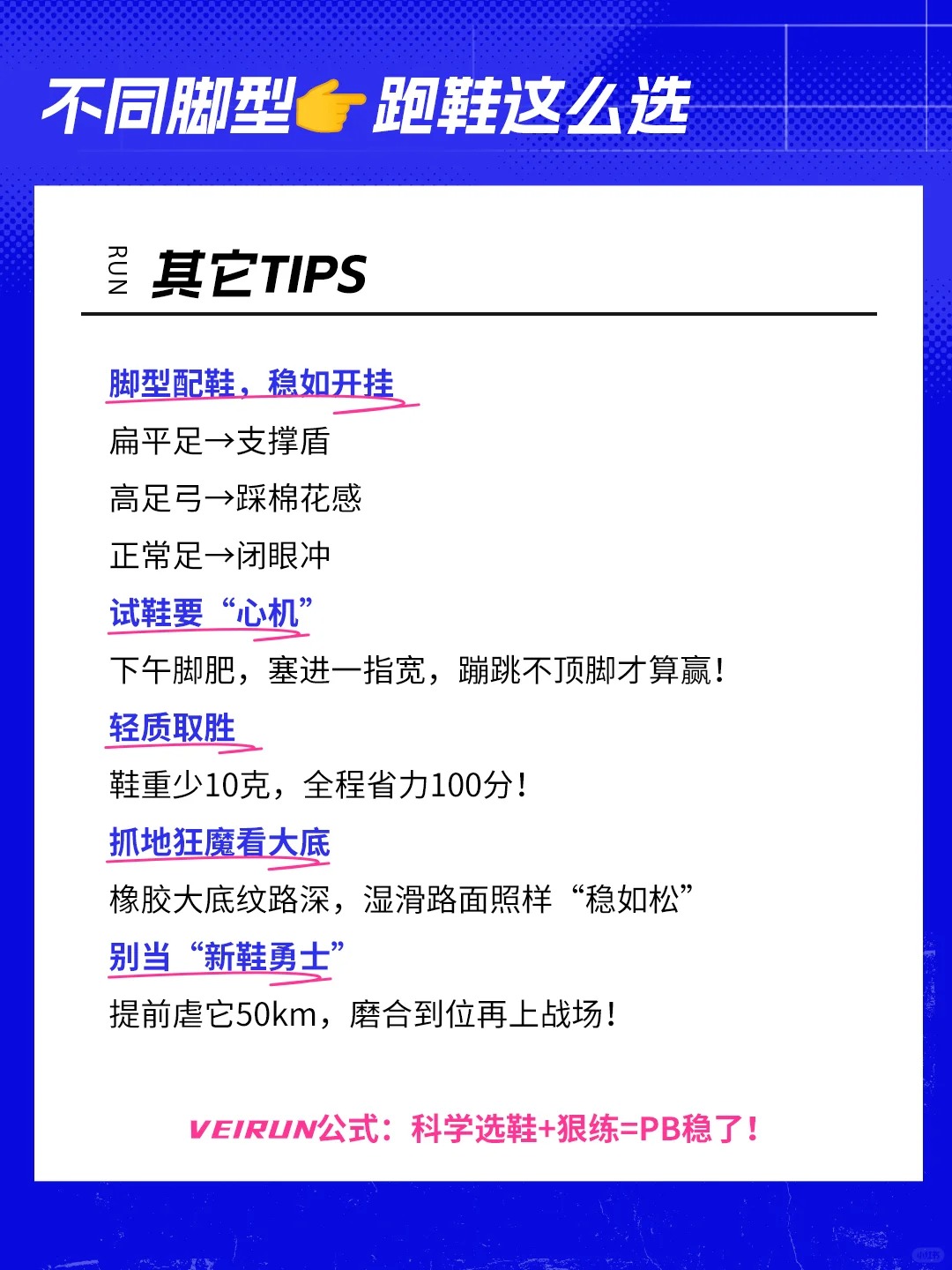 不同脚型，马拉松路上的“隐形绊脚石”？_5_VEIRUN威量_来自小红书网页版.jpg